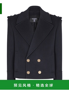 香港直邮Balmain 长袖短款夹克 FH1UA150WD07