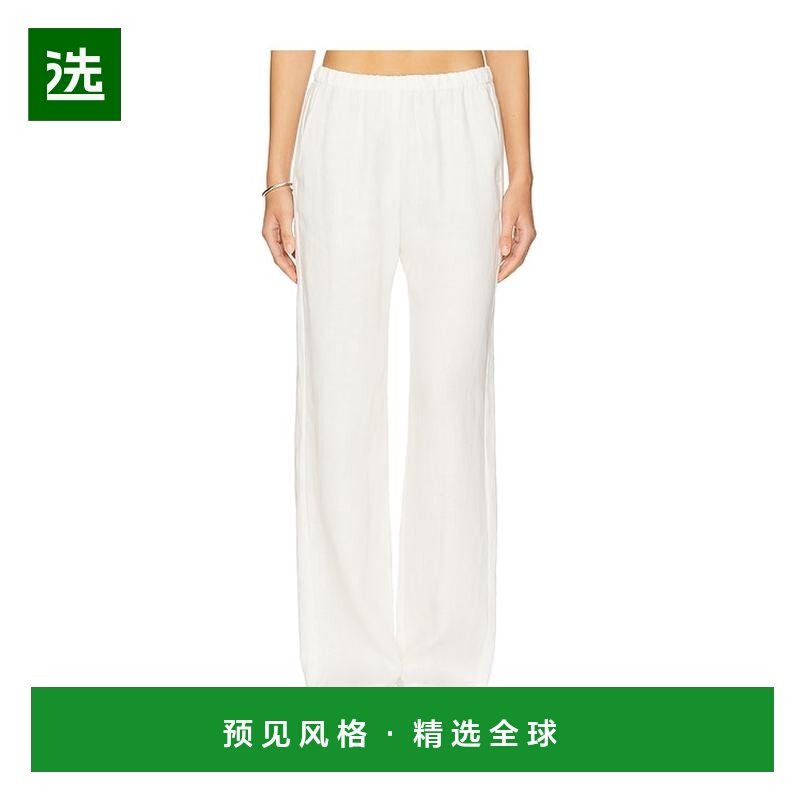 1h可退 香港直邮enza costa 女士 Everywhere 亚麻裤子 3L4331,女装/女士精品,休闲裤,淘宝优惠券,粉丝福利购,淘宝优惠卷