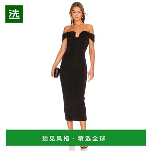 香港直邮MISHA MJ22DR011 女士 连衣裙 black黑色 Maylee 1h可退