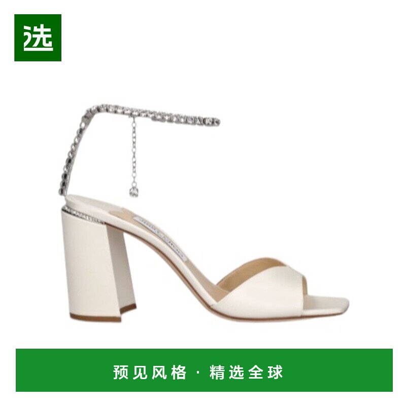 香港直邮Jimmy Choo Saeda 搭扣高跟凉鞋 79I-D0Z048