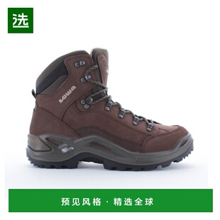 欧洲直邮LOWA RENEGADE MID男士深棕色皮革登山靴户外登山鞋新款
