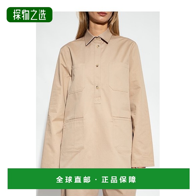 香港直邮Toteme 长袖斜纹衬衫 233-5060 264