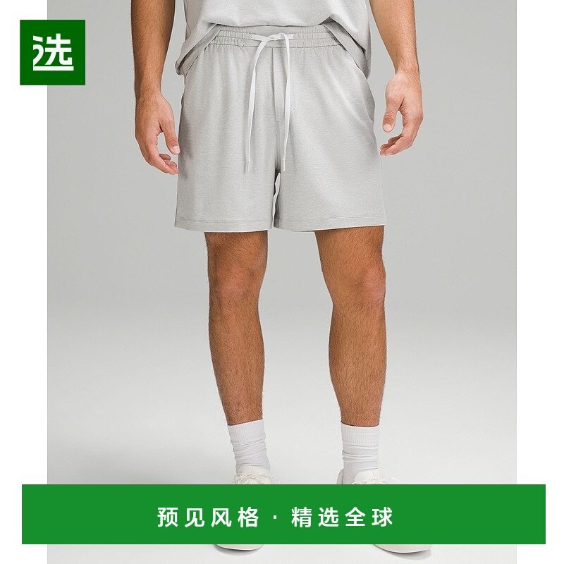 1h可退 欧洲直邮LULULEMON露露乐檬 Soft Jersey短裤 13厘米