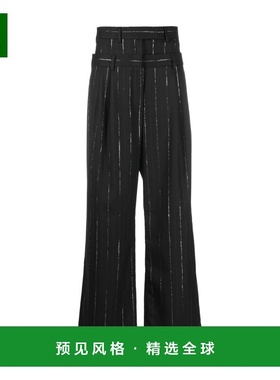 1h可退 香港直邮Msgm 女士 长裤 3342MDP114A22780599 black黑色