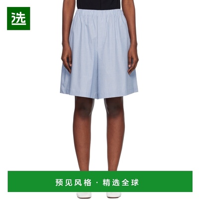 1h可退 香港直邮Baserange 女士 蓝色 Claude 短裤 SSCL blue蓝色