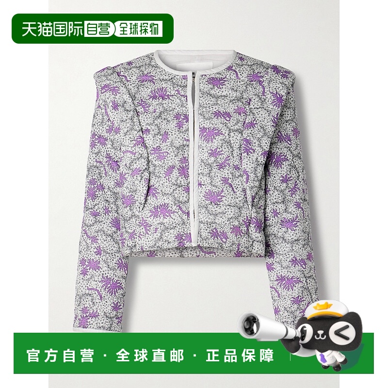 1h可退 香港直邮Isabel Marant Étoile 女士 Drew 多穿法印花绗缝