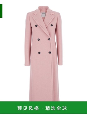 1h可退 香港直邮Sportmax 斯宝麦斯 女士 Comune 雙排扣長外套 25