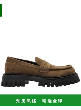 香港直邮Golden Goose Deluxe Brand 圆头乐福鞋 GWF00782.F00772