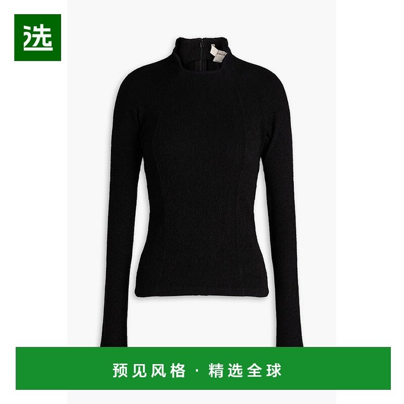 1h可退 香港直邮Remain 女士 针织织纹上衣 502366100BLACK,女装/女士精品,T恤,淘宝优惠券,粉丝福利购,淘宝优惠卷