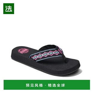 1h可退 【美国直邮】reef 女士 凉鞋人字拖编织正品 外穿休闲 百