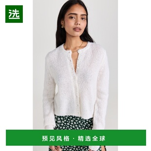 1h可退 香港直邮REFORMATION 女士 Clara 羊驼毛水手领针织开衫