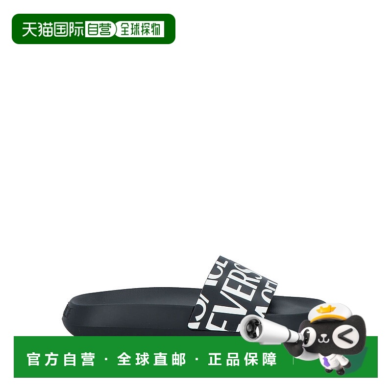 1h可退 香港直邮Versace 范思哲 女士 凉鞋 black黑色 舒适时尚