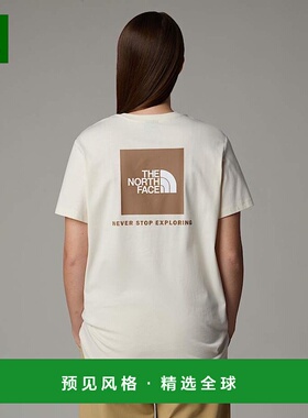 欧洲直邮北面Redbox 女式休闲T恤TheNorthFace新款