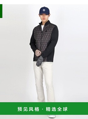 韩国直邮G/Fore高尔夫挡风夹克外套尼龙修身夹克灰色时尚潮流保暖