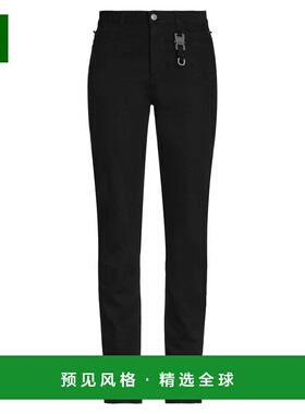 1h可退 香港直邮1017 ALYX 9SM 女士 牛仔长裤 black黑色 舒适时