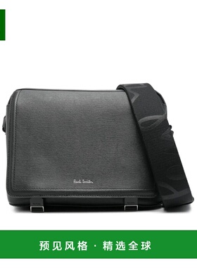 香港直邮PAUL SMITH 男士斜挎包 M1A8018BSGRAI79 SS2025 黑色