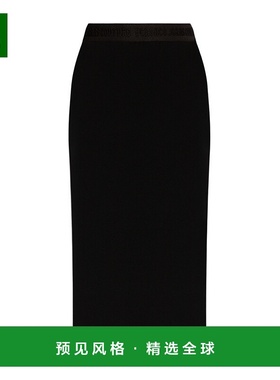 香港直邮Versace Jeans 松紧腰半身裙长裙包臀裙 77HAE806N0230