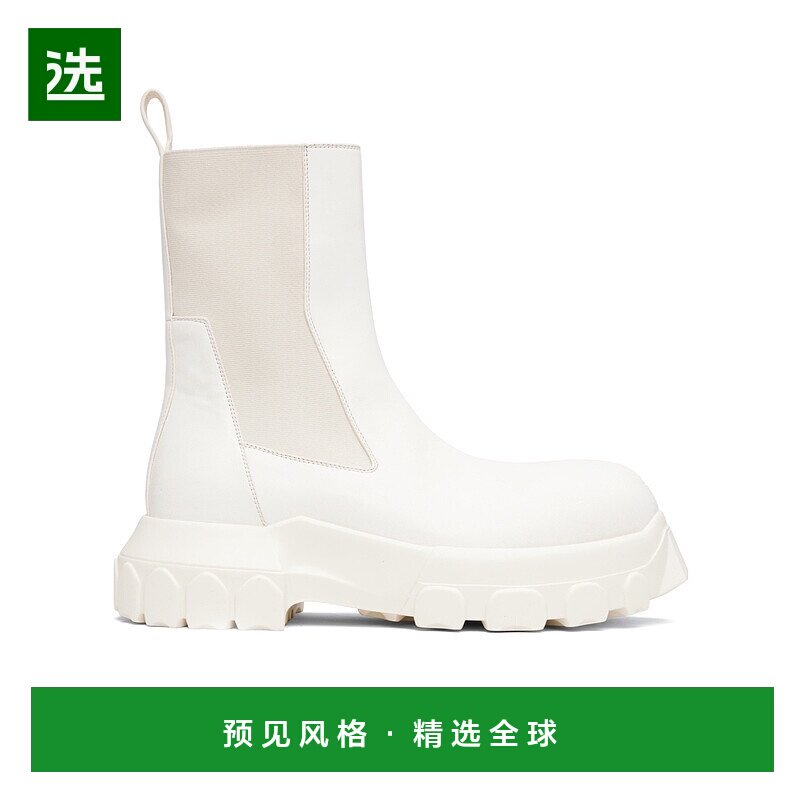 香港直邮Rick Owens Beatle Bozo Tractor切尔西靴 RU02E1881LBH