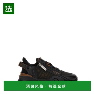 1h可退 香港直邮Fendi 芬迪 男士 Flow系带低帮鞋 7E1392AQ69男鞋