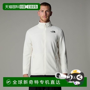 Glacier 全拉鏈羊毛夾克TheNorthFace 100 歐洲直郵北面男式