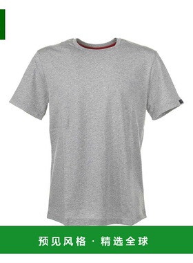 香港直邮FAY 男士T恤 NPMB3481330UCXB203 AW2024 灰色 Cotton T-