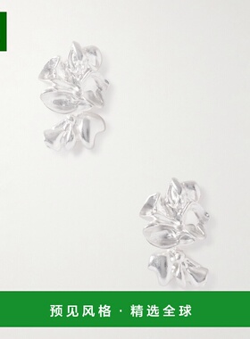 1h可退 香港直邮Completedworks 女士 Splotch 镀银耳环 R2248Sil