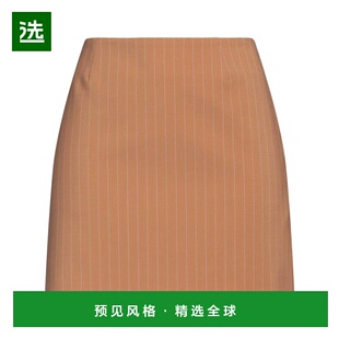 1h可退 香港直邮Semicouture 女士 迷你半身裙 brown棕色 舒适时