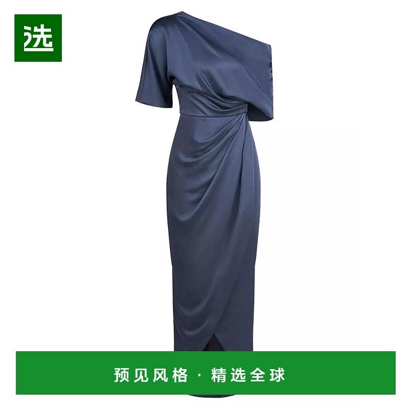 1h可退 【美国直邮】Theia Rayna 单肩礼服,女装/女士精品,连衣裙,淘宝优惠券,粉丝福利购,淘宝优惠卷