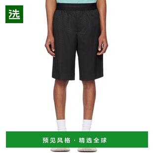 1h可退 香港直邮Helmut Lang 海尔姆特·朗 男士 黑色 Jacquard C