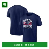 简约时尚 1h可退 舒适透 T恤短袖 圆领上装 美国直邮 Fanatics男士