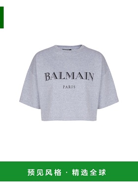香港直邮Balmain 圆领短袖T恤 FF2EE145BD33