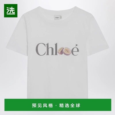 香港直邮CHLOÉ 女士T恤 CH26SJH08197SCHLOE101 SS2026 白色