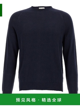 香港直邮MA'RY'YA 男士针织毛衣 YPK080A6 SS2025 蓝色 Cashmere