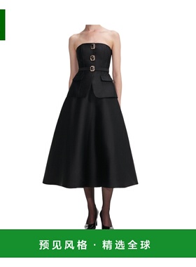 1h可退 香港直邮SELF-PORTRAIT 女士连衣裙 AW25083MB AW2025 黑