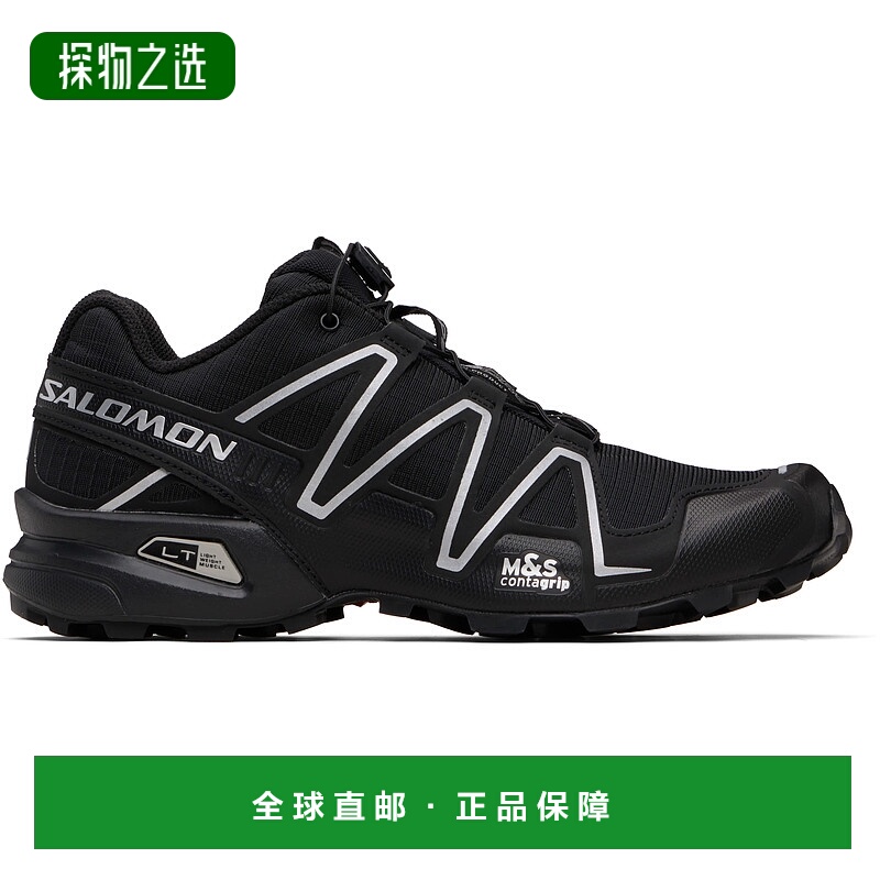 香港直邮salomon 萨洛蒙 男士 黑色 Speedcross 3 运动鞋 L475880