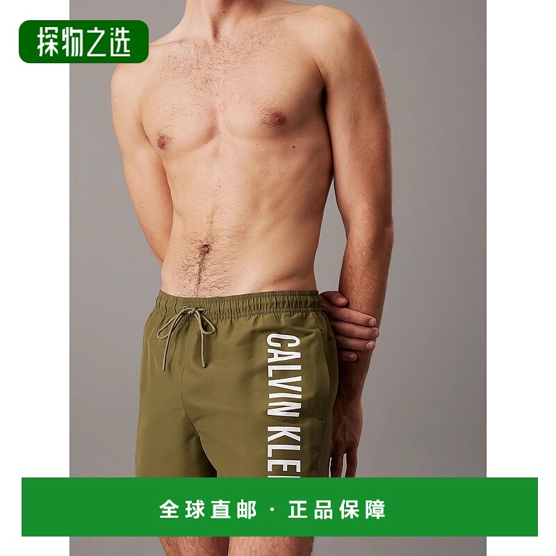 香港直邮Calvin Klein 卡尔文·克莱恩 男士 阔腿泳裤 KM0KM01092