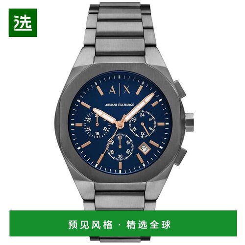 【美国直邮】armani exchange 男士 休闲手表 支付后1h可退