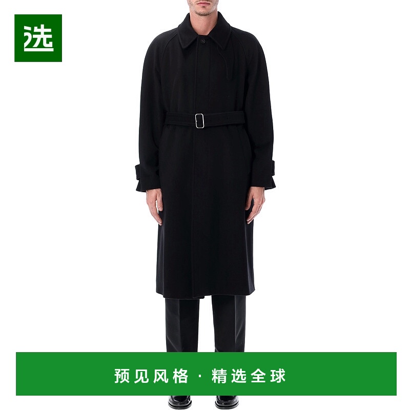 香港直邮Salvatore Ferragamo 菲拉格慕 男士 Ferragamo 黑色羊绒