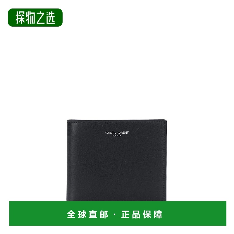 1h可退 欧洲直邮saint laurent 男士 钱包