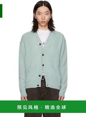 1h可退 香港直邮vowels 男士 蓝色开衫 KW04870 blue蓝色 舒适时