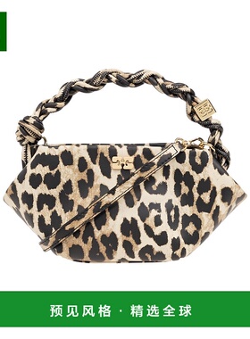 香港直邮Ganni 徽标单肩包 A5817正品时尚休闲通勤百搭小众高级感