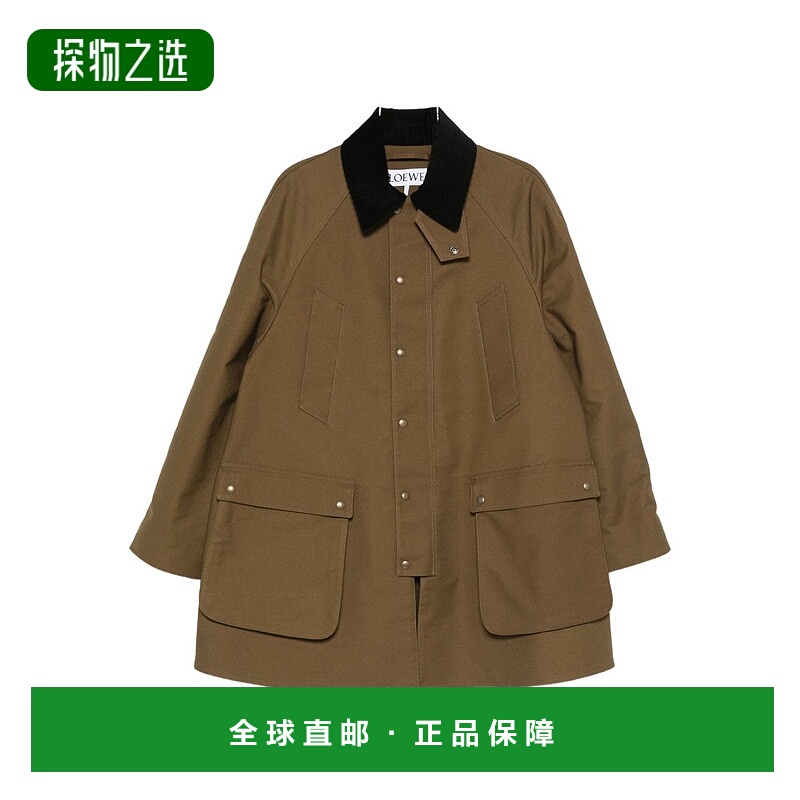 LOEWE 罗意威 男士 Trapeze 按扣夾克 H526Y02WD1