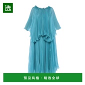 green绿色 1h可退 舒 女士 中长连衣裙 香港直邮Alberta Ferretti