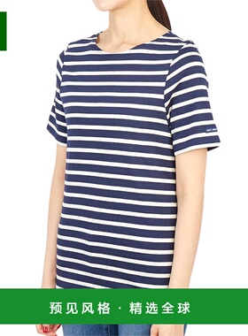 1h可退 香港直邮Saint James 男士 T恤 9863MARINENEIGE blue蓝色