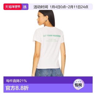 1h可退 香港直邮redone 女士 Artichokes 经典款T恤 02402WCGT359