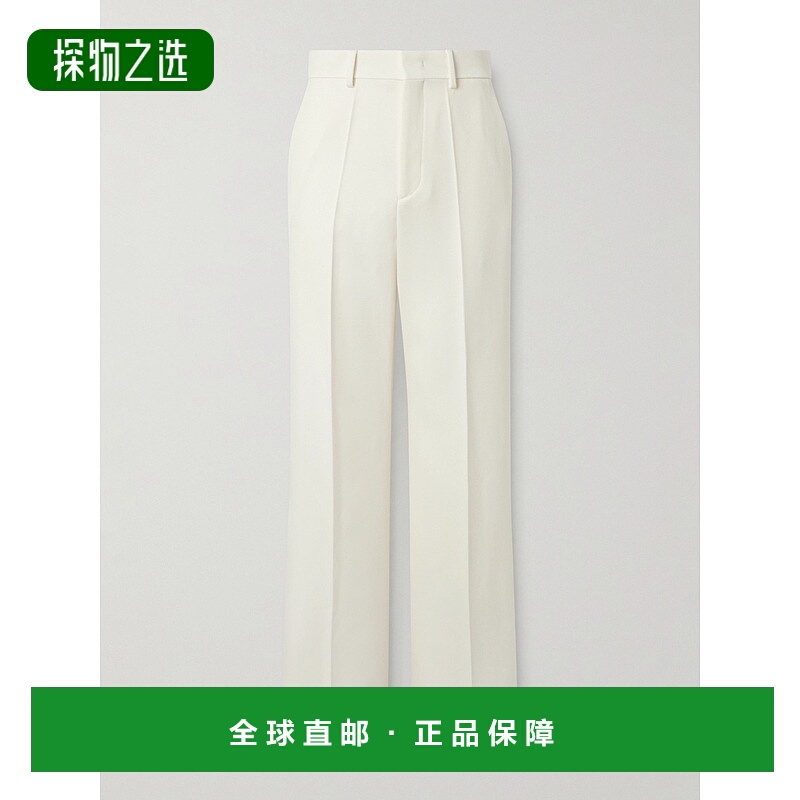 valentino华伦天奴男士褶飾闊腿褲 7V0RBO008JM羊毛