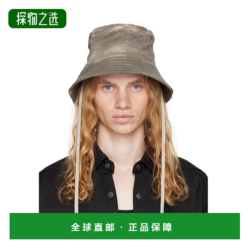 香港直邮Rick Owens Drkshdw 牛仔渔夫帽 DA02D2479HSCF