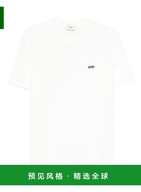 香港直邮AUTRY 男士T恤 TSPM007W SS2026 白色短袖