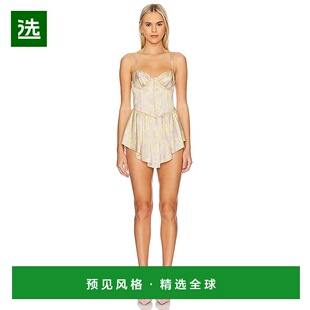 1h可退 香港直邮for love lemons 女士 x Charlene 迷你连衣裙 CD