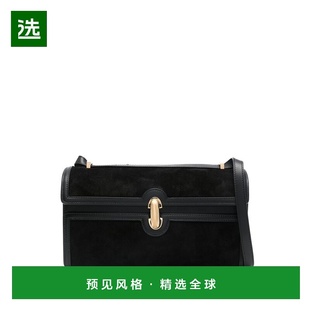1h可退 香港直邮SAVETTE 女士 SYMMETRY 26 绒面革光滑边手提包(C